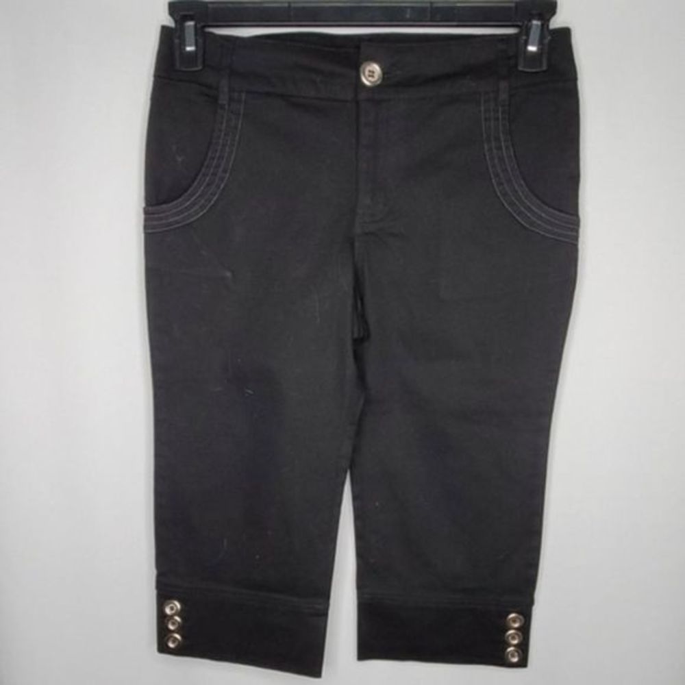 Takara‎ Kids Stretch Capri Pants Black 16